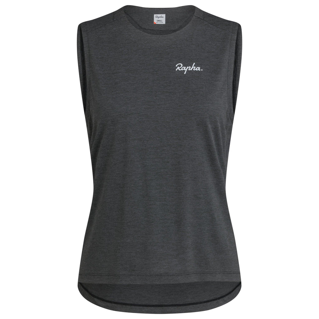 Women's Trail Tank - Black/Light Grey