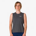 Women's Trail Tank - Black/Light Grey