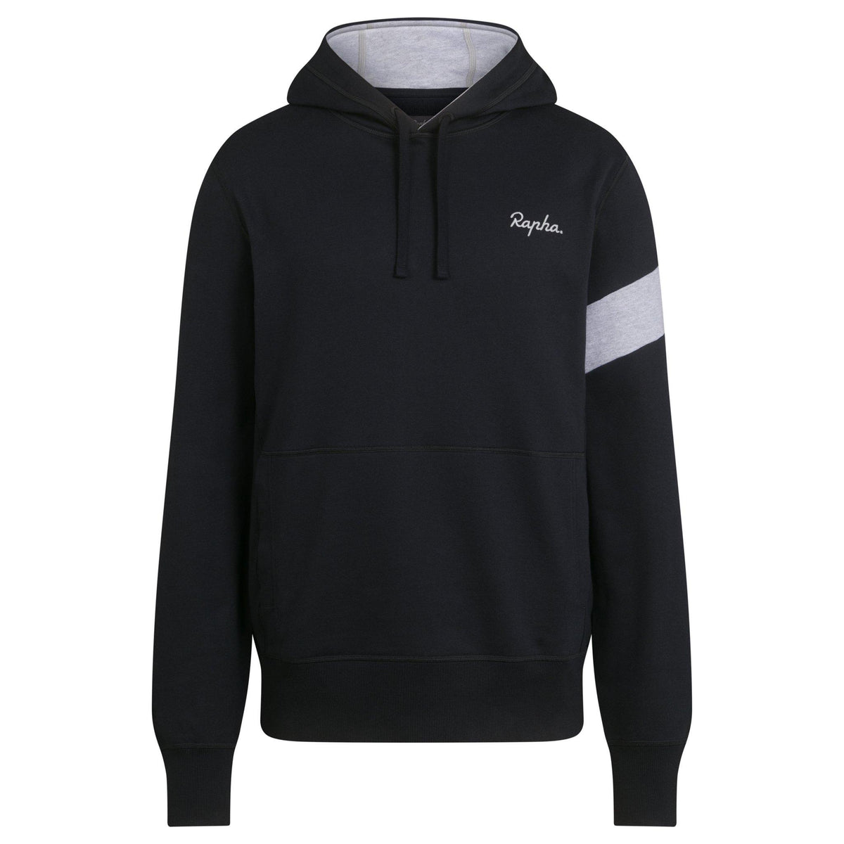 Men's Trail Hoodie - Black/Light Grey Marl