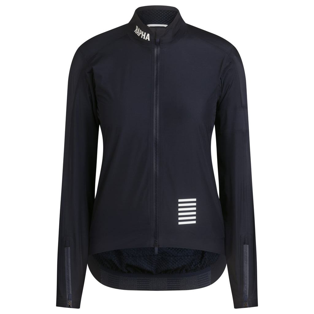 Women's Pro Team Insulated GORE-TEX Rain Jacket - Dark Navy/White
