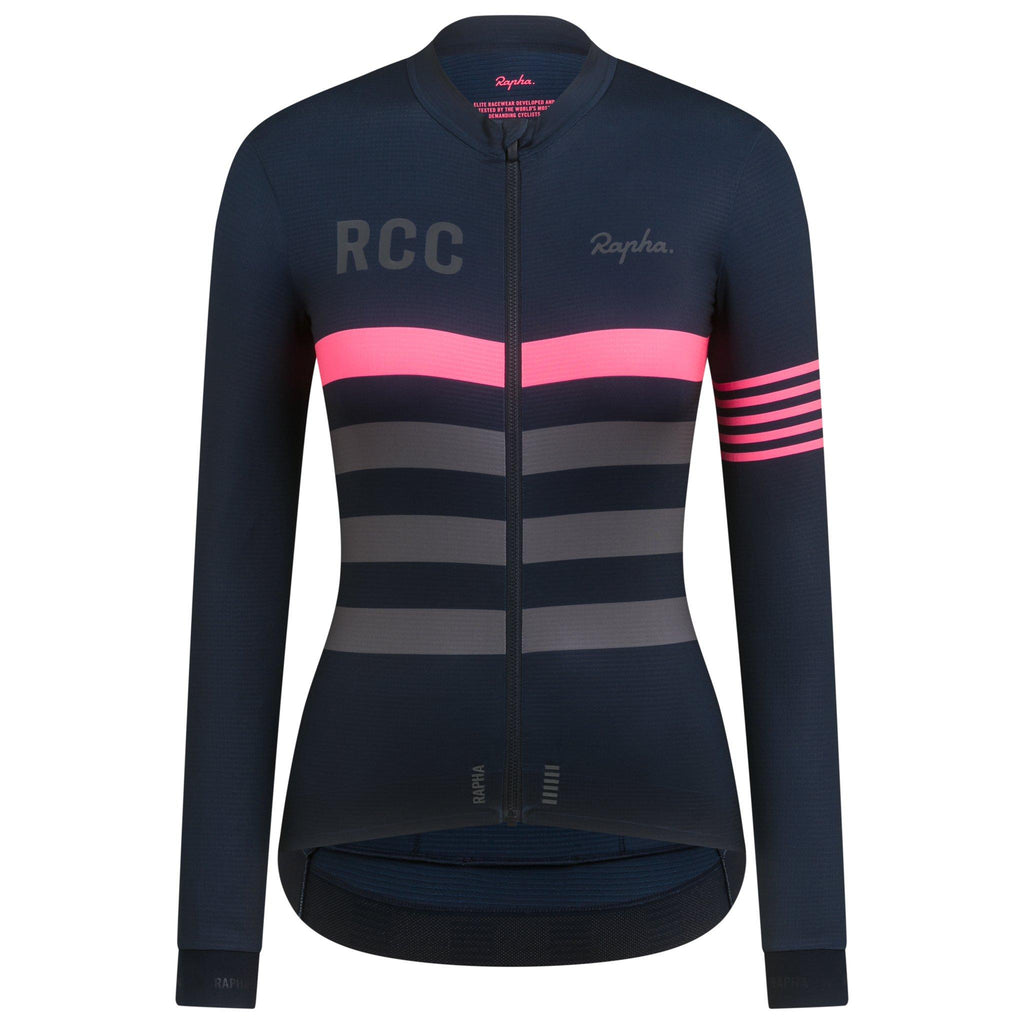 RCC Women's Pro Team Long Sleeve Jersey - Dark Navy