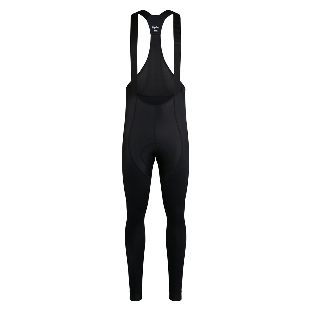 Men's Pro Team Lightweight Tights with Pad - Black/Black