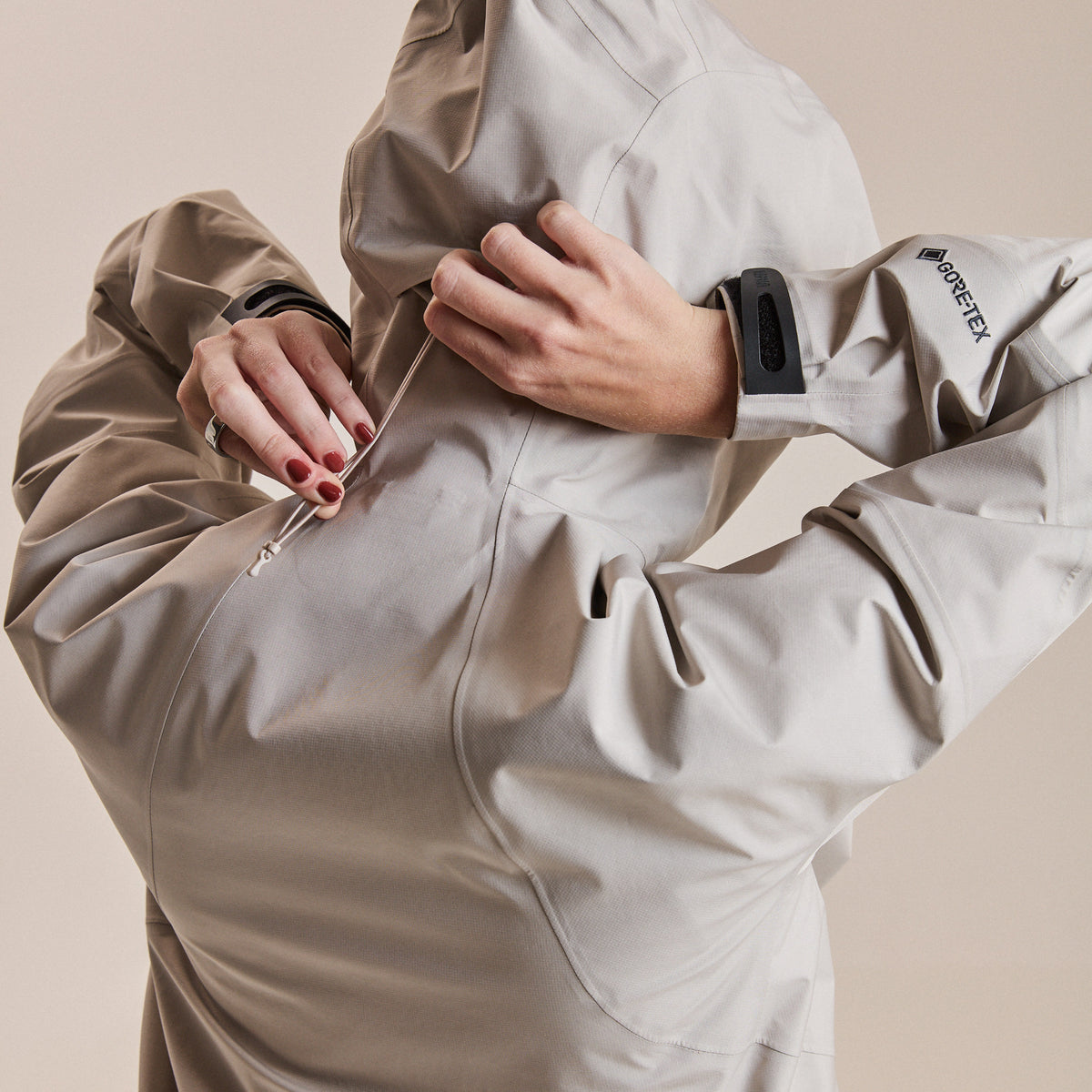 Women's Trail Gore-Tex Jacket - Silver/Dark Grey
