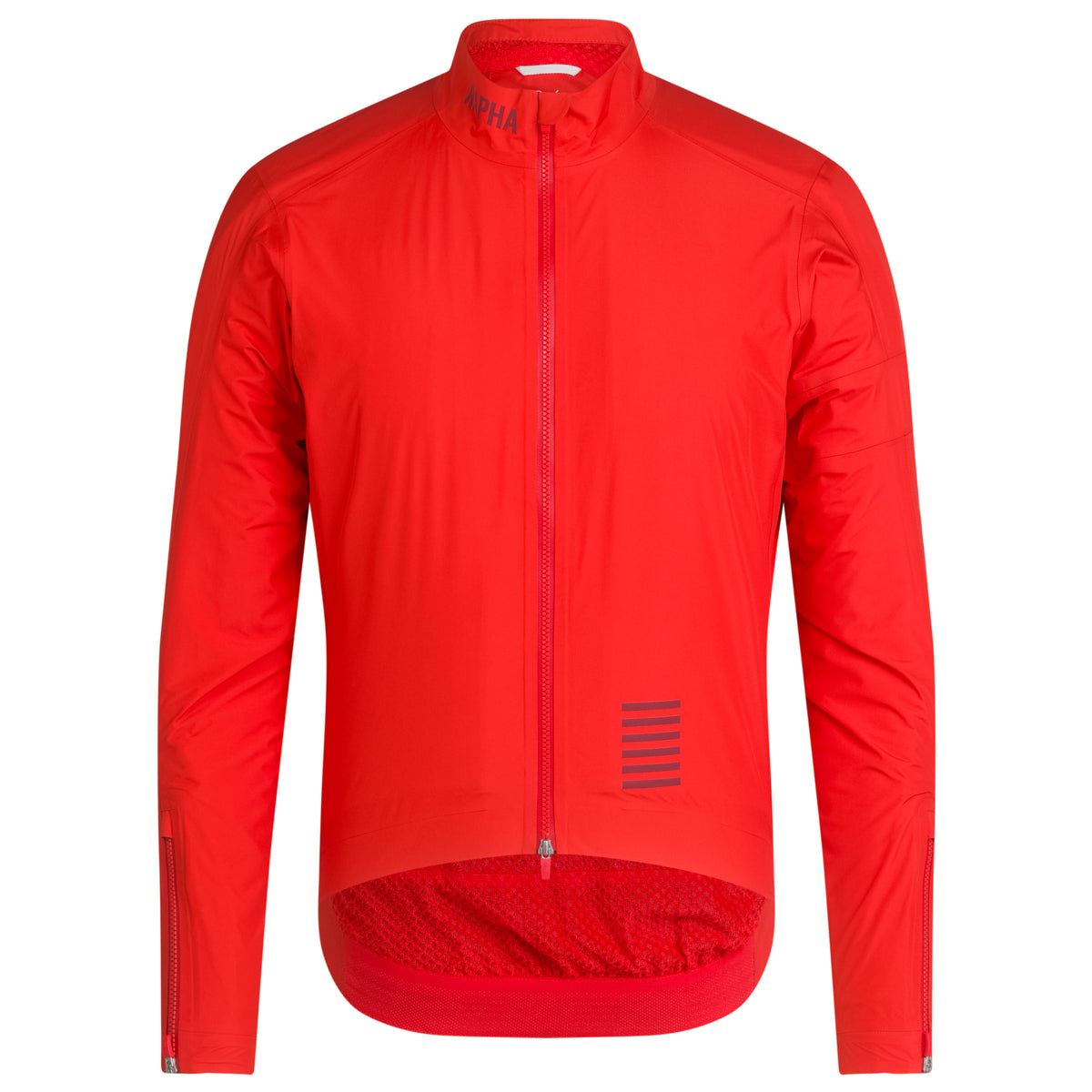 Men's Pro Team Insulated GORE-TEX Rain Jacket - Red/Dark Red