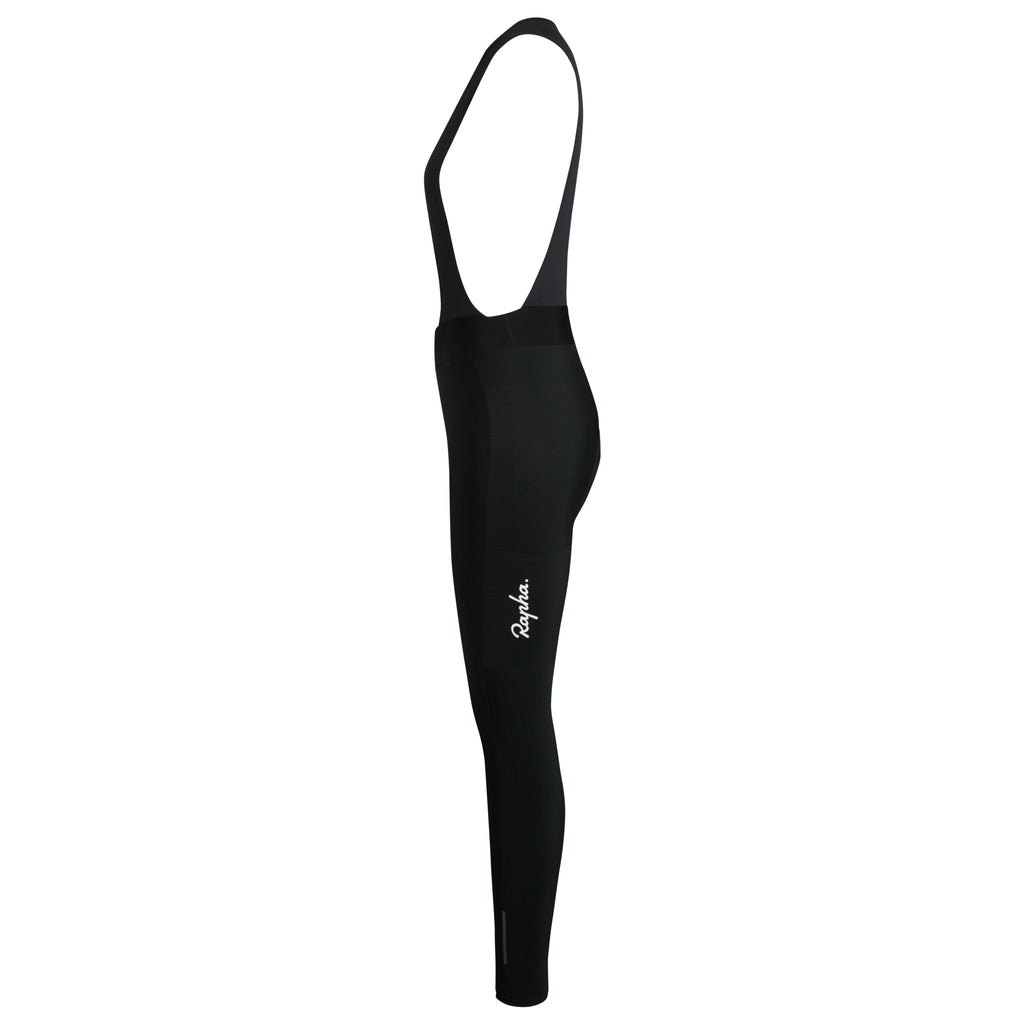 Women's Core Cargo Winter Tights With Pad - Black/Black