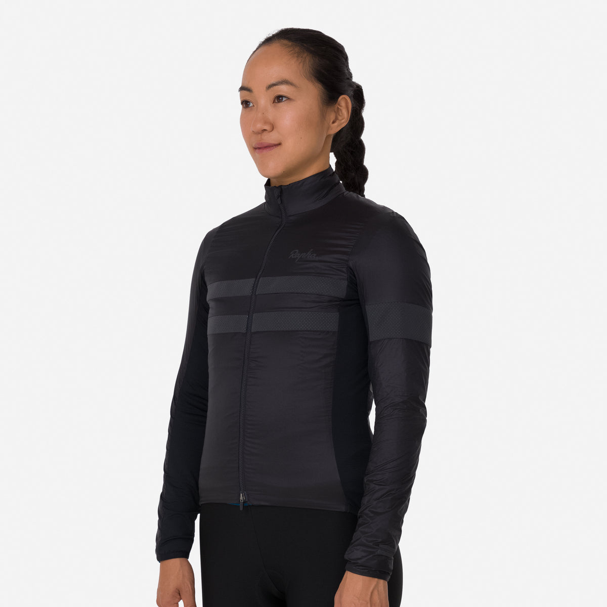 Women's Brevet Insulated Jacket - Black/Black Reflective