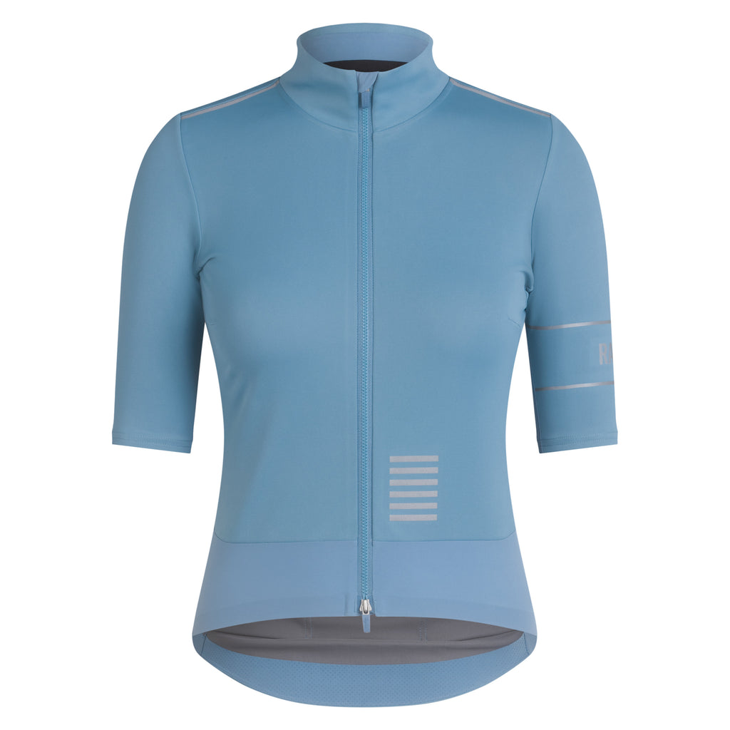 Women's Pro Team Windstopper Jersey - Provincial Blue / Silver Reflective