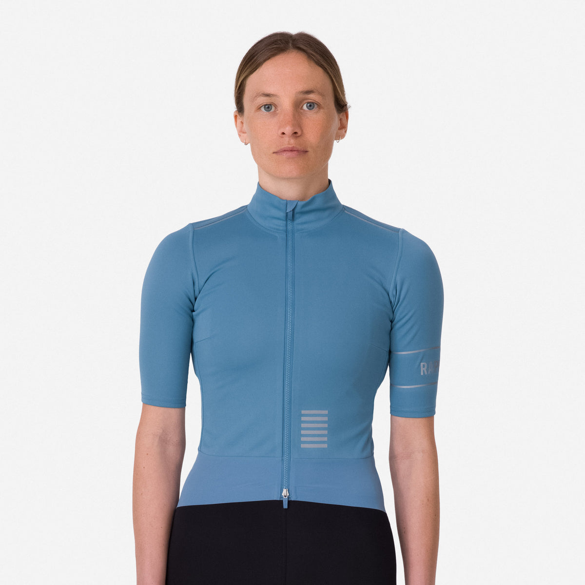 Women's Pro Team Windstopper Jersey - Provincial Blue / Silver Reflective