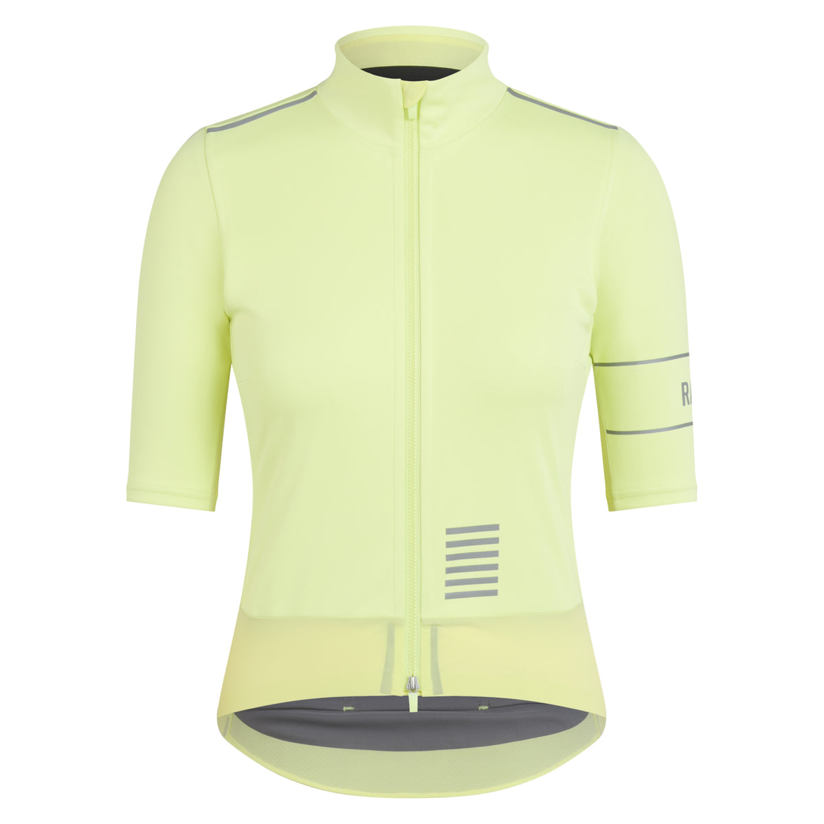 Women's Pro Team Windstopper Jersey - Lime Green/Silver