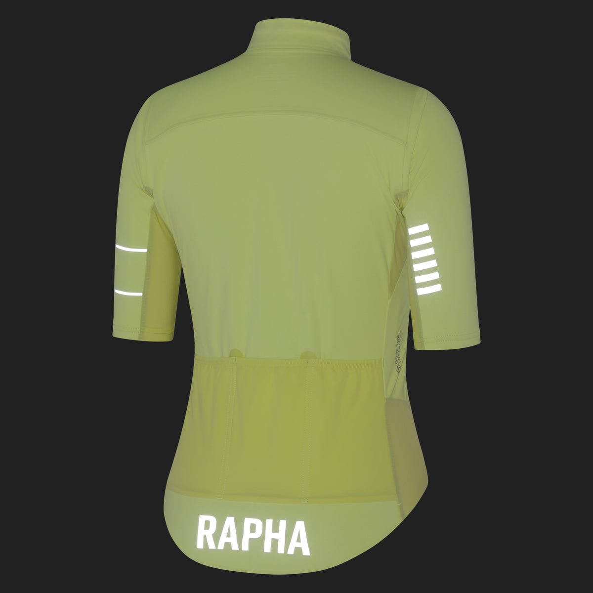 Women's Pro Team Windstopper Jersey - Lime Green/Silver