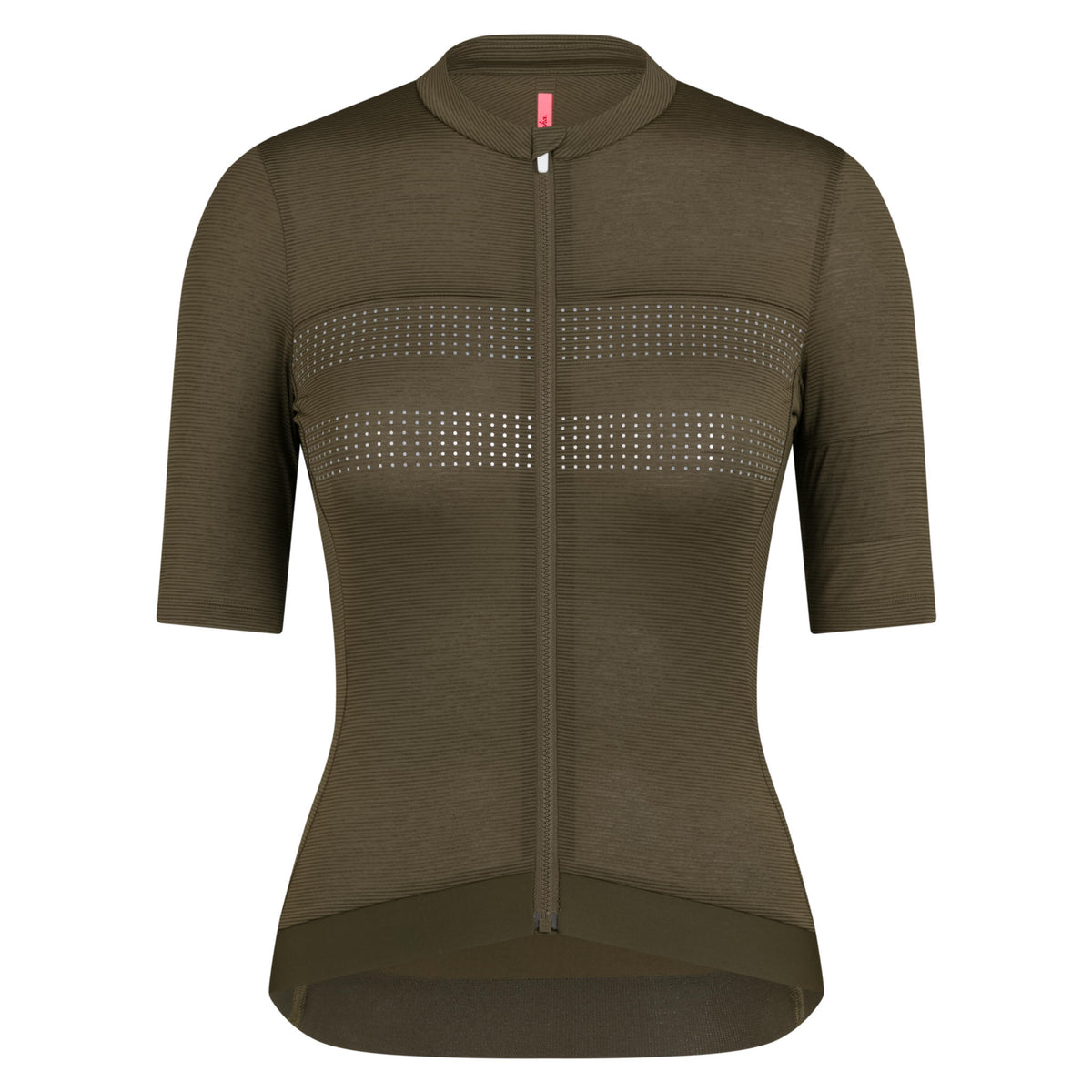 Women's Brevet Lightweight Jersey III - Dark Olive/Silver Reflective