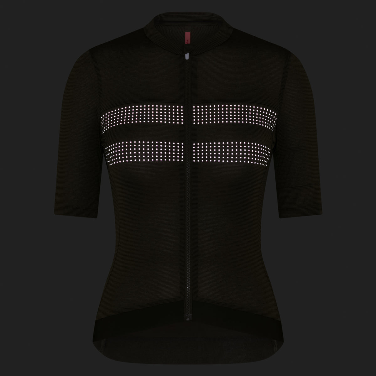 Women's Brevet Lightweight Jersey III - Dark Olive/Silver Reflective