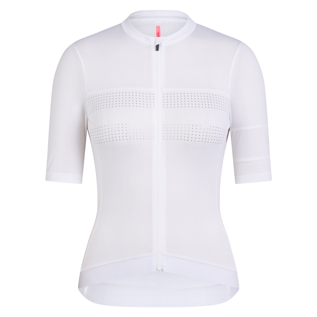Women's Brevet Lightweight Jersey III - White/Silver Reflective