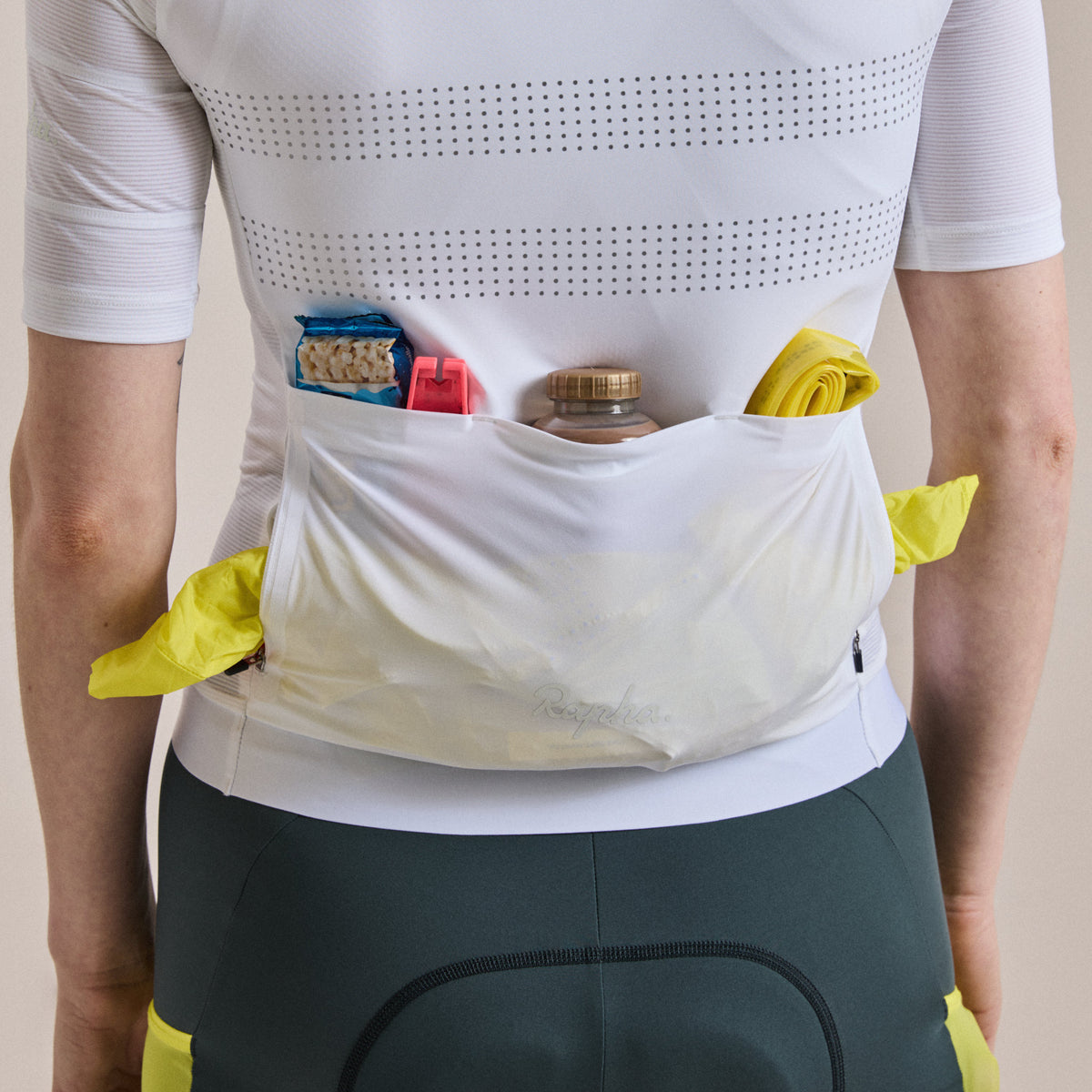 Women's Brevet Lightweight Jersey III - White/Silver Reflective