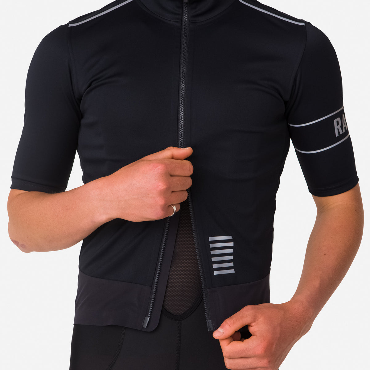 Men's Pro Team Windstopper Jersey - Black