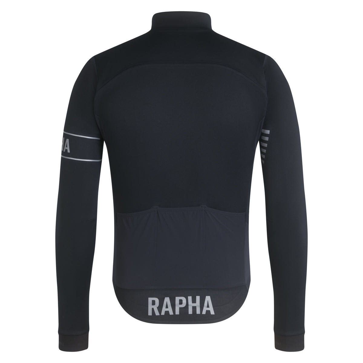 Men's Pro Team LS Windstopper Jersey - Black/Black