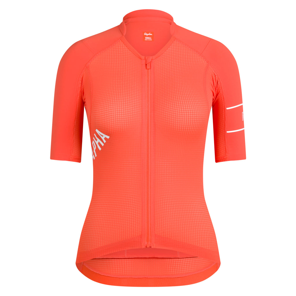 Women's Pro Team Lightweight Jersey - Flame/White