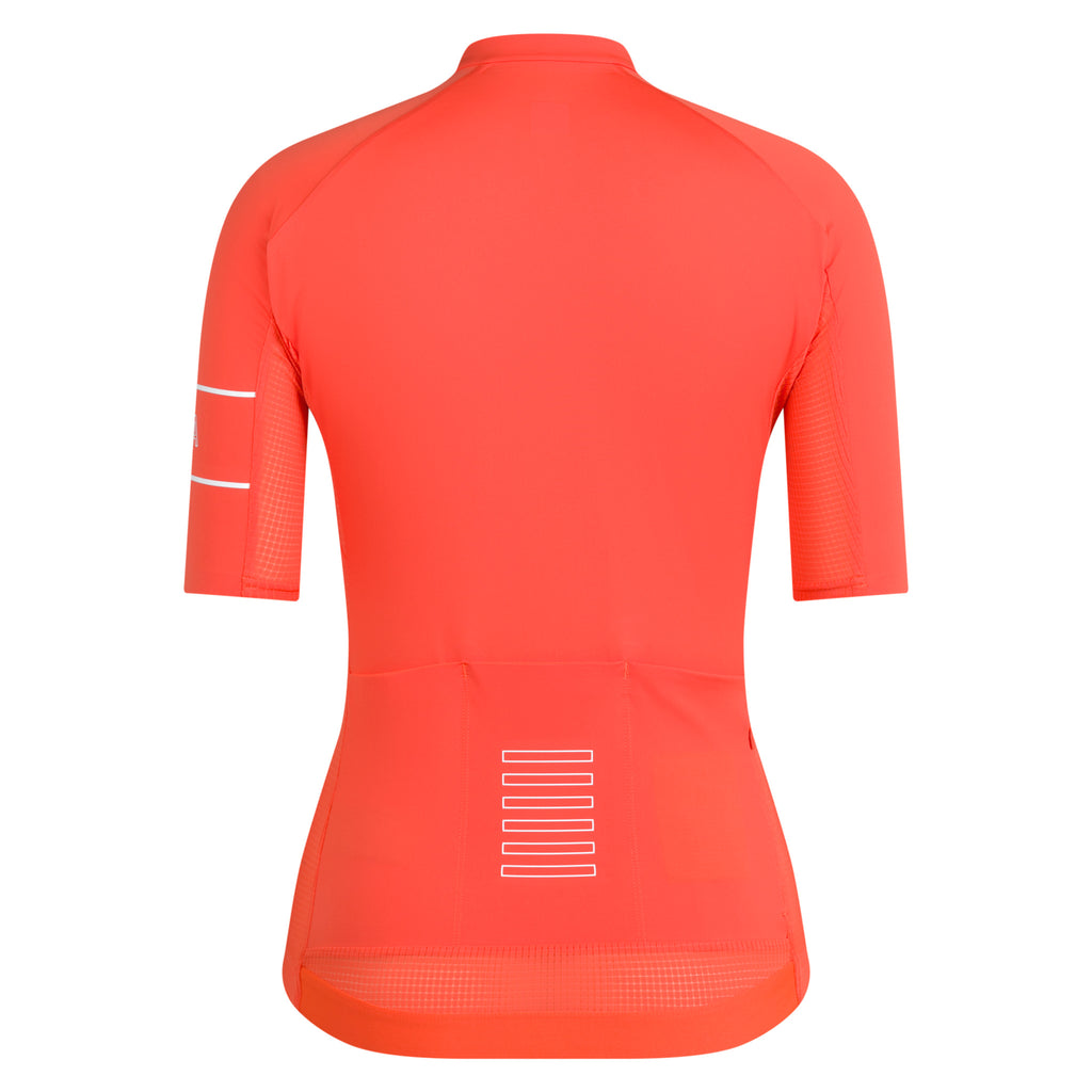 Women's Pro Team Lightweight Jersey - Flame/White