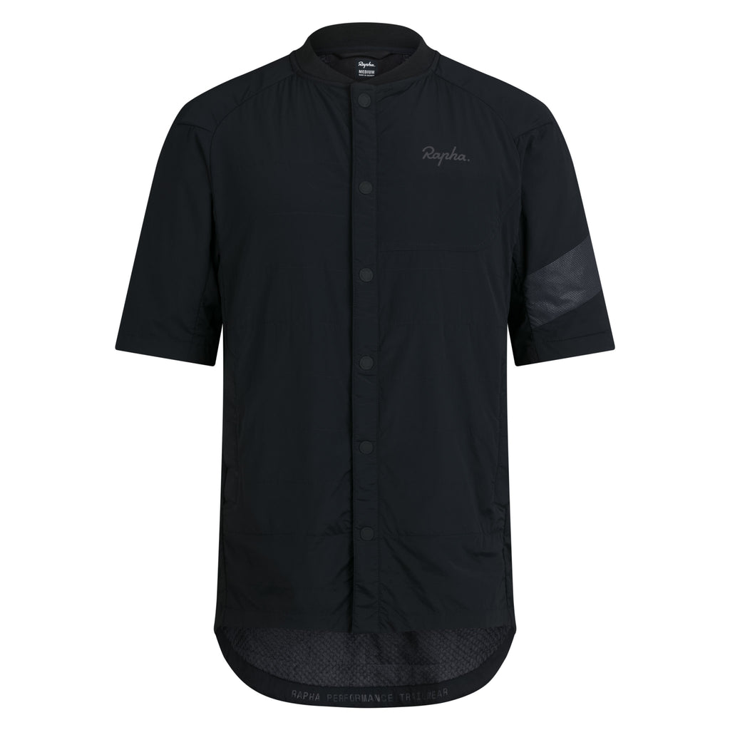Men's Trail Insulated Short Sleeve Jacket - Black/Black