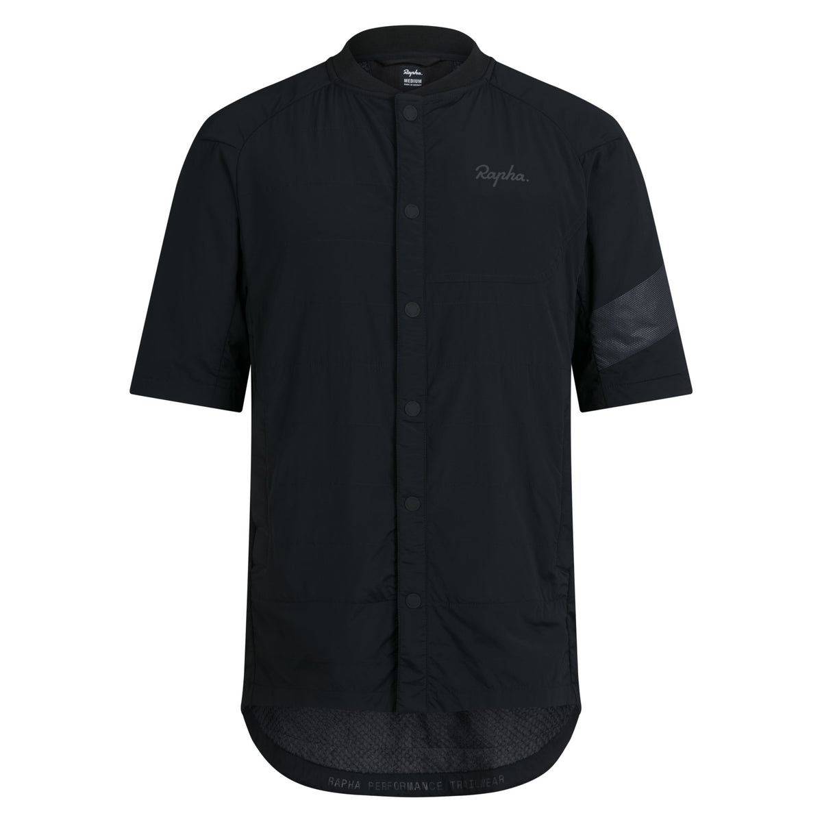 Men's Trail Insulated Short Sleeve Jacket - Black/Black