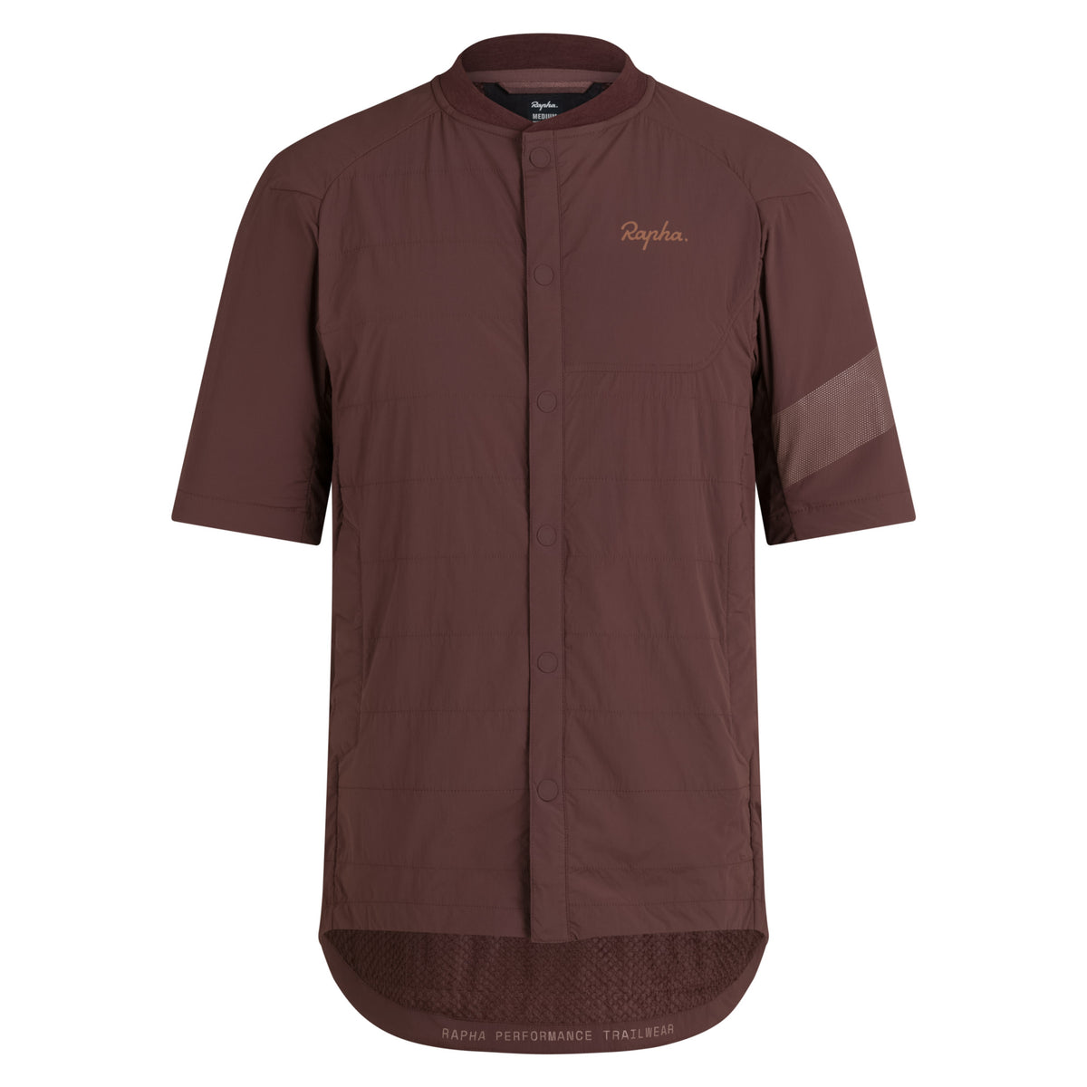 Men's Trail Insulated Short Sleeve Jacket - Walnut Brown/Chestnut Brown