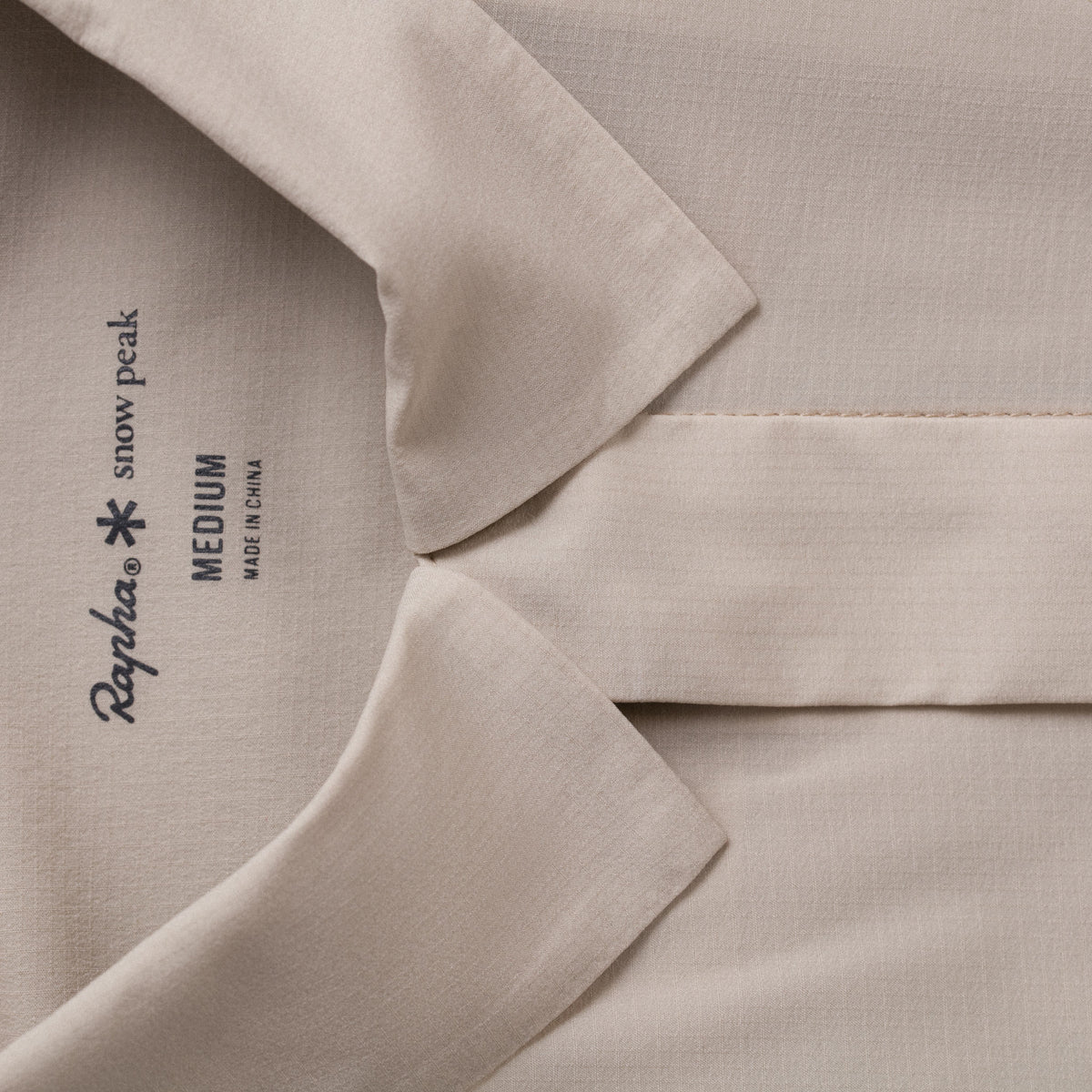 Men's Rapha + Snow Peak DWR Light Shirt - Stone/Off-White