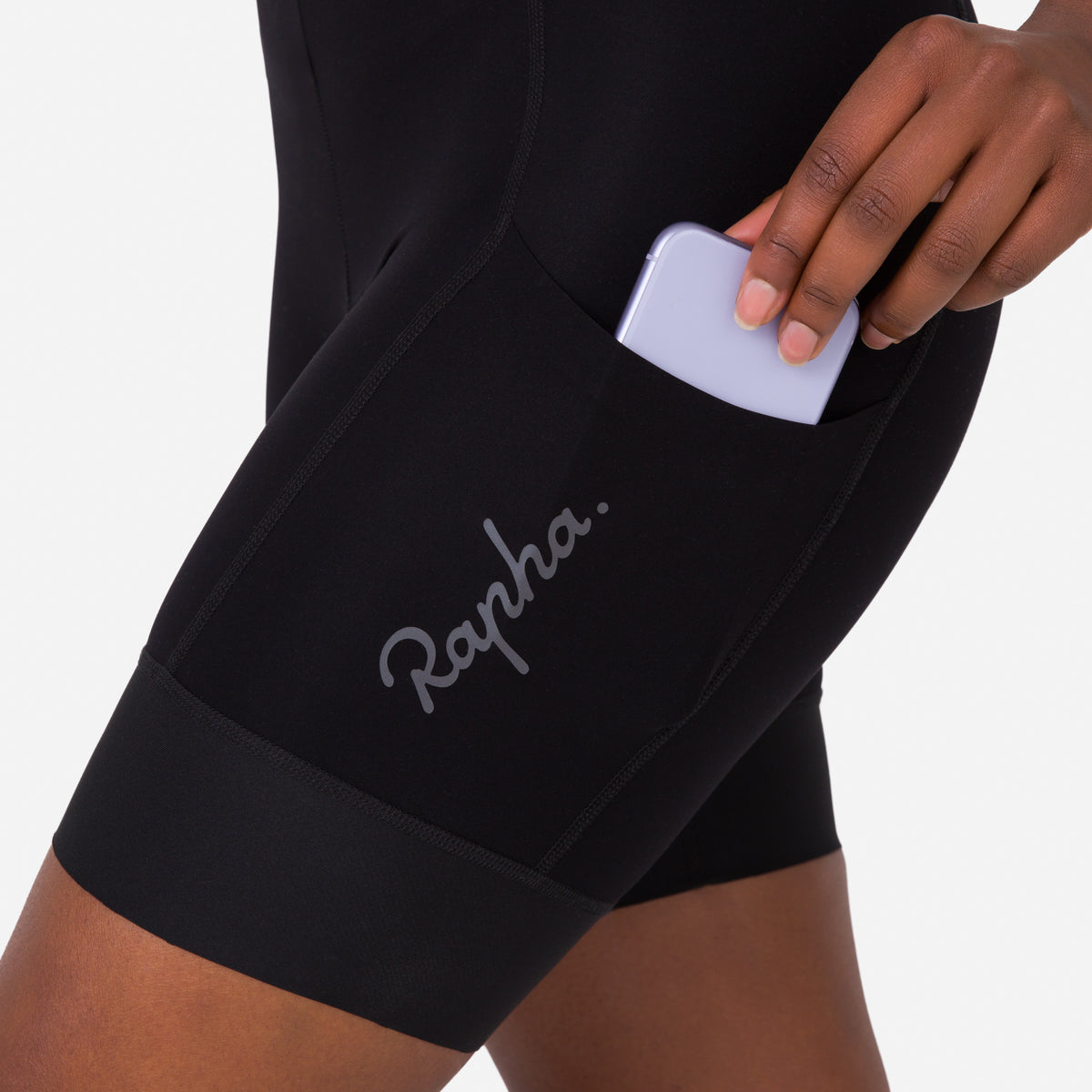 Women's Short Cargo Short - Black/Dark Grey
