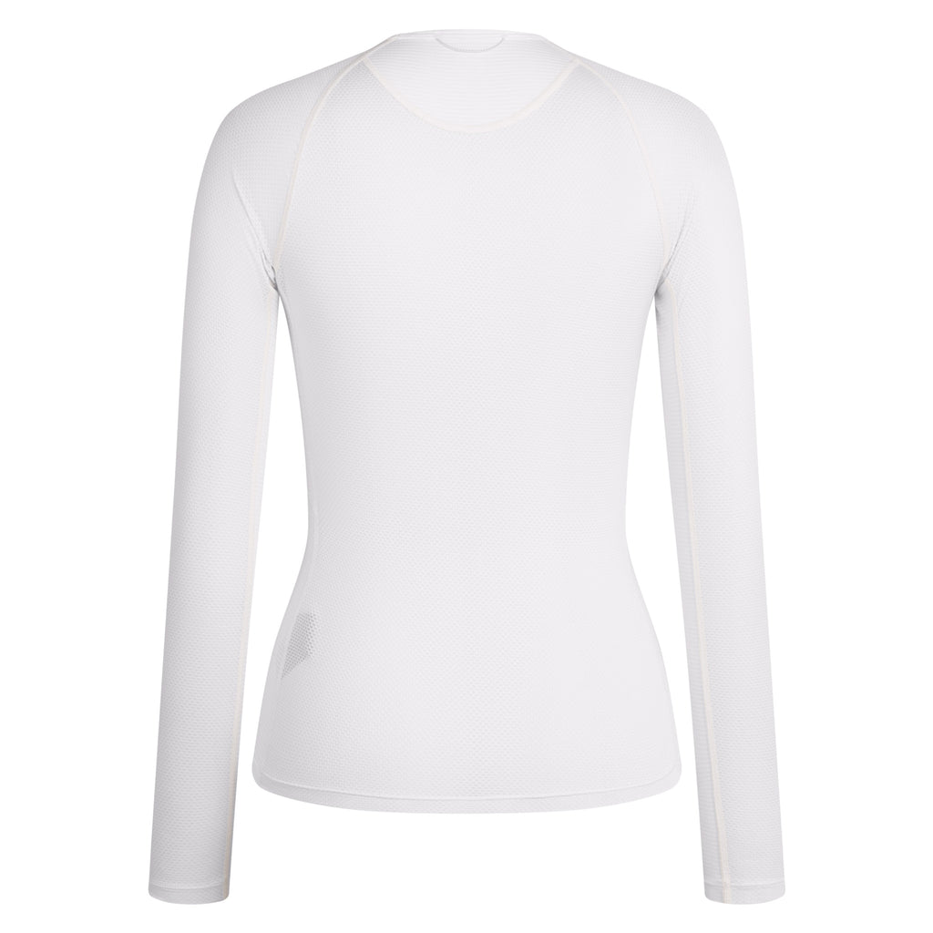 Women's Lightweight Base Layer - Long Sleeve - White / White