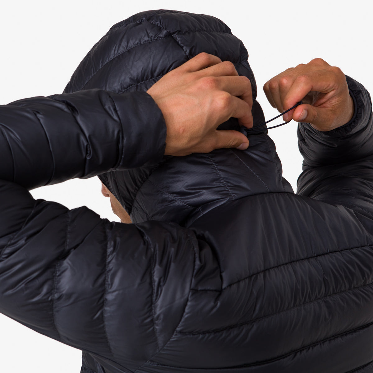 Men's Explore Down Jacket - Black/Dark Navy