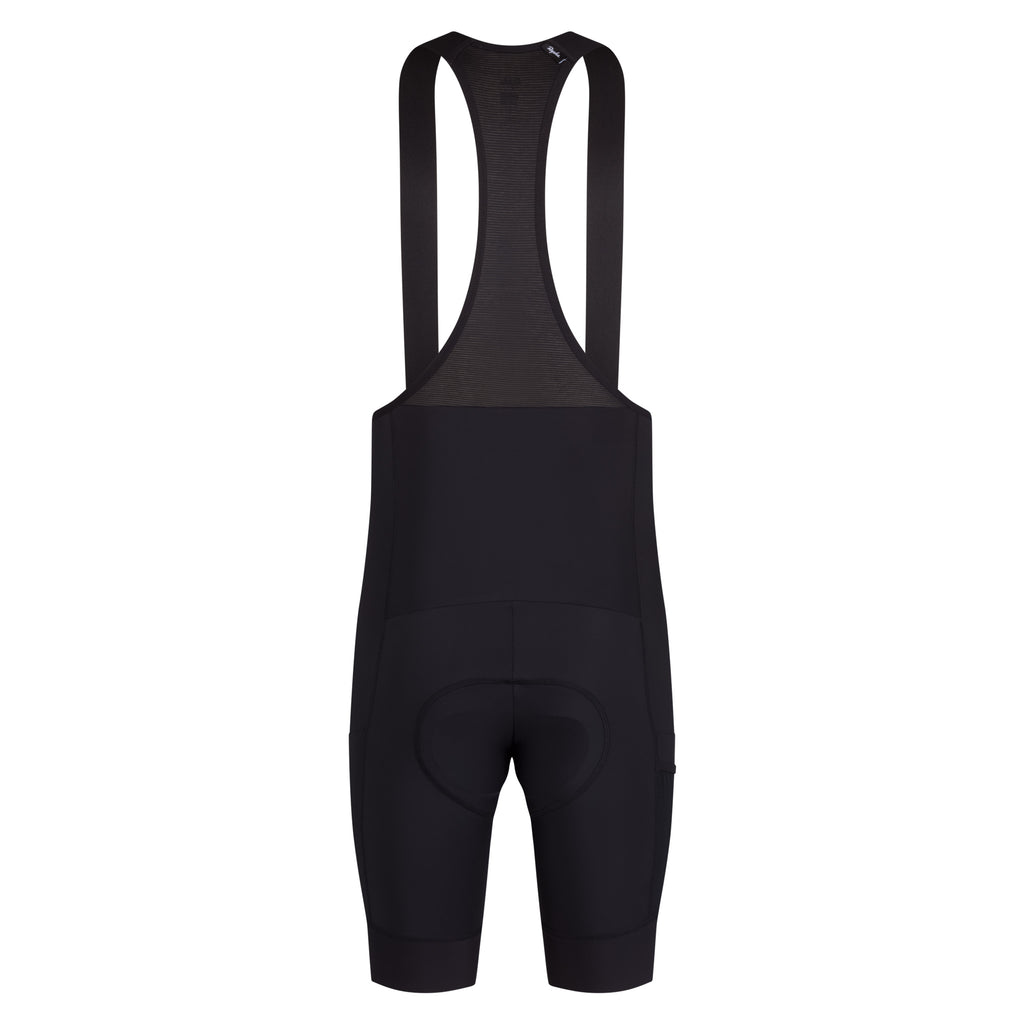 Men's Brevet Element Cargo Bib Shorts - Black/Black