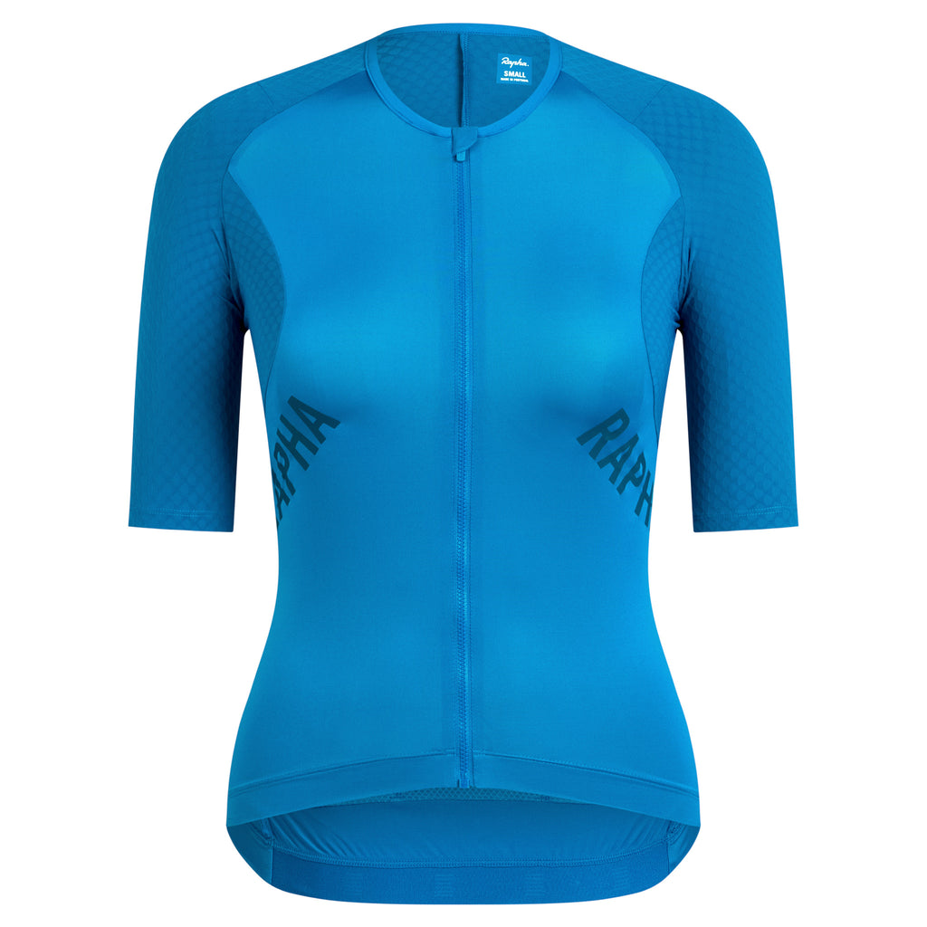 Women's Pro Team Aero Jersey - Petrol Blue/Jewelled Blue
