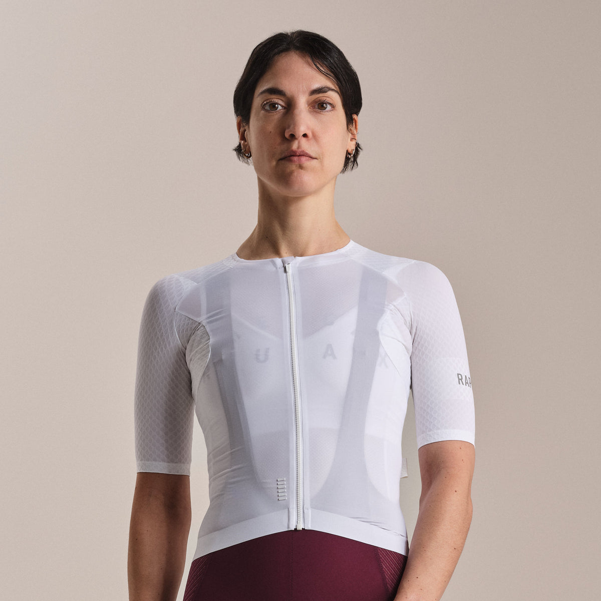 Women's Pro Team Aero Jersey IV - White/White