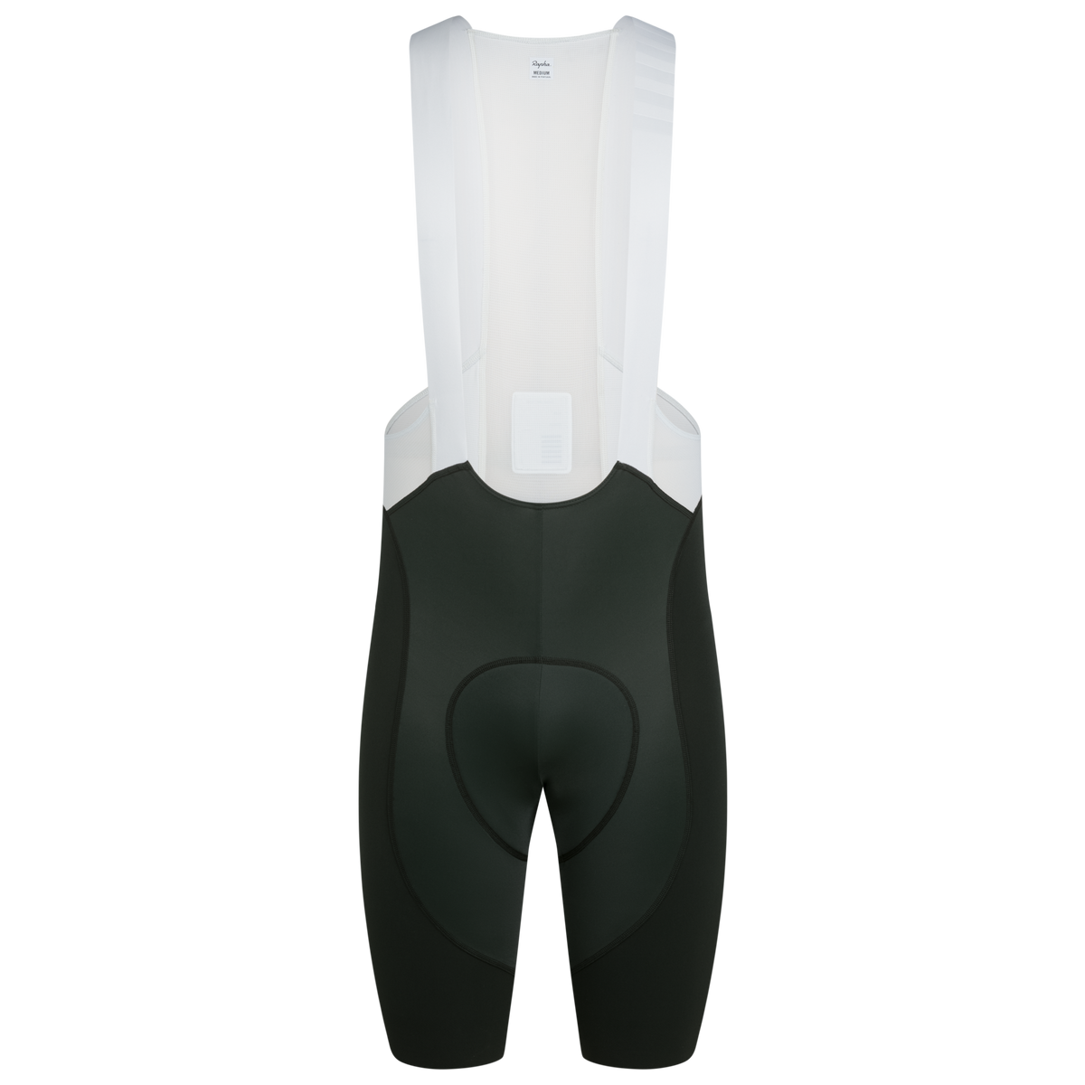 Men's Pro Team Bib Shorts III - Regular - Bottle Green/White