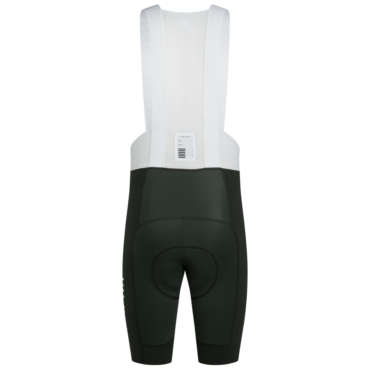 Men's Pro Team Bib Shorts III - Regular - Bottle Green/White