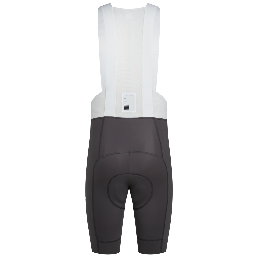 Men's Pro Team Bib Shorts III - Regular - Dark Grey/White