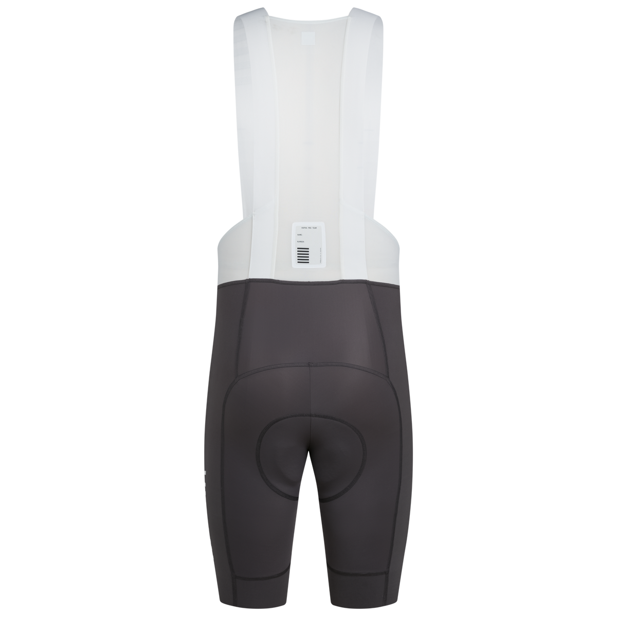 Men's Pro Team Bib Shorts III - Regular - Dark Grey/White