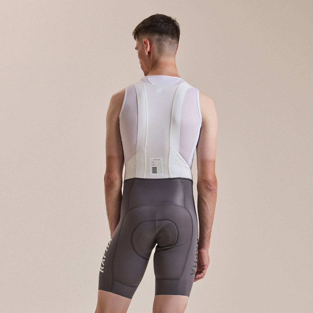 Men's Pro Team Bib Shorts III - Regular - Dark Grey/White