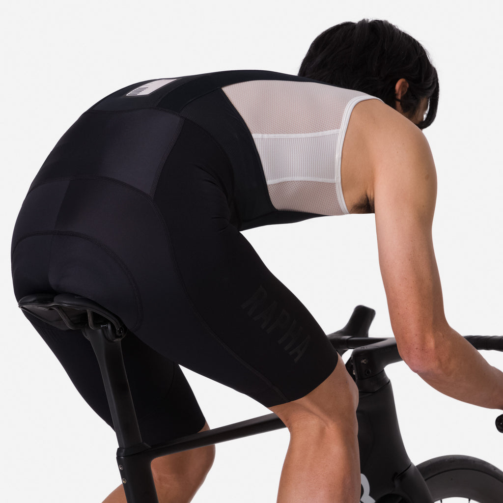 Men's Pro Team Bib Shorts III - Long - Black/Black