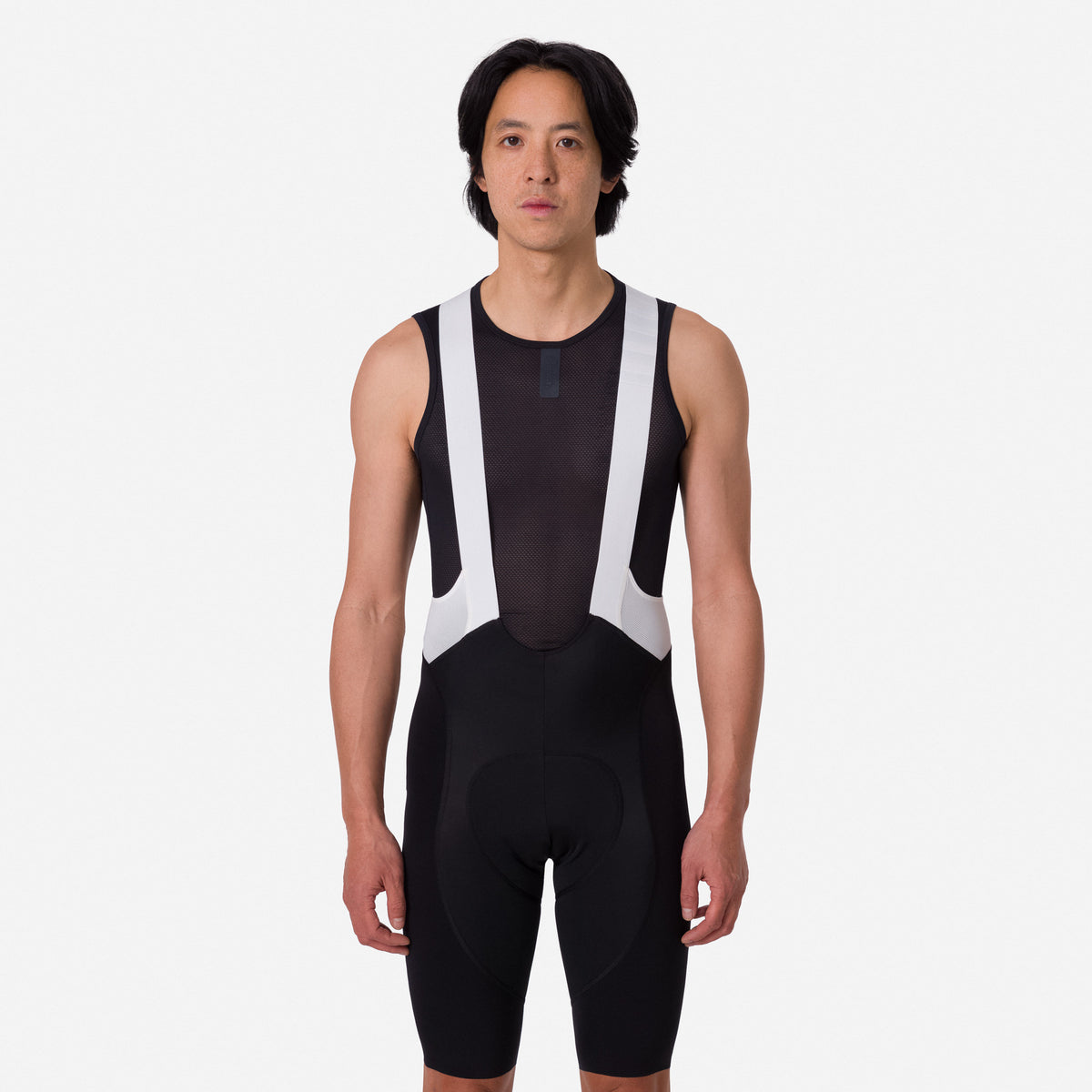 Men's Pro Team Bib Shorts III - Long - Black/White
