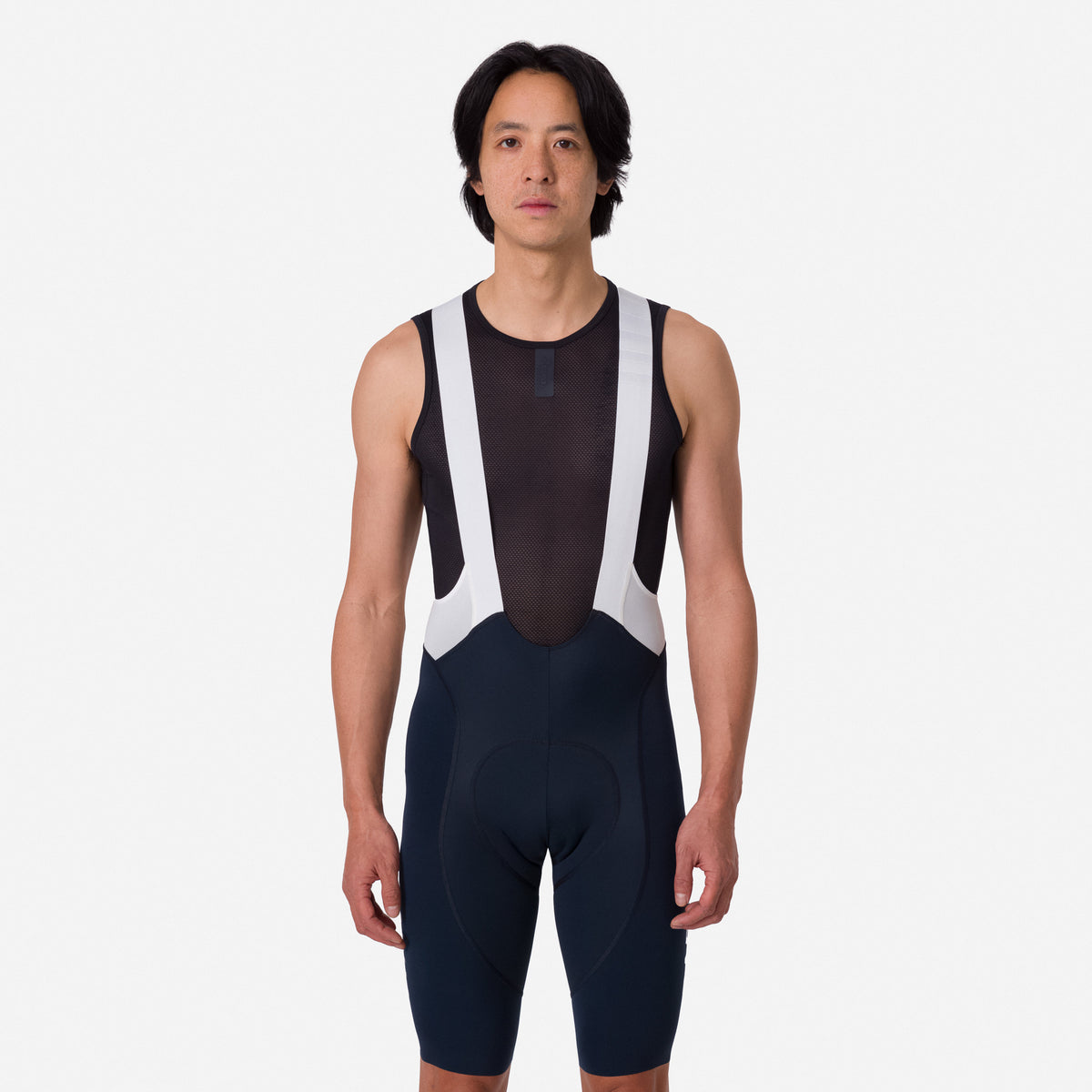 Men's Pro Team Bib Shorts III - Long - Carbon/White