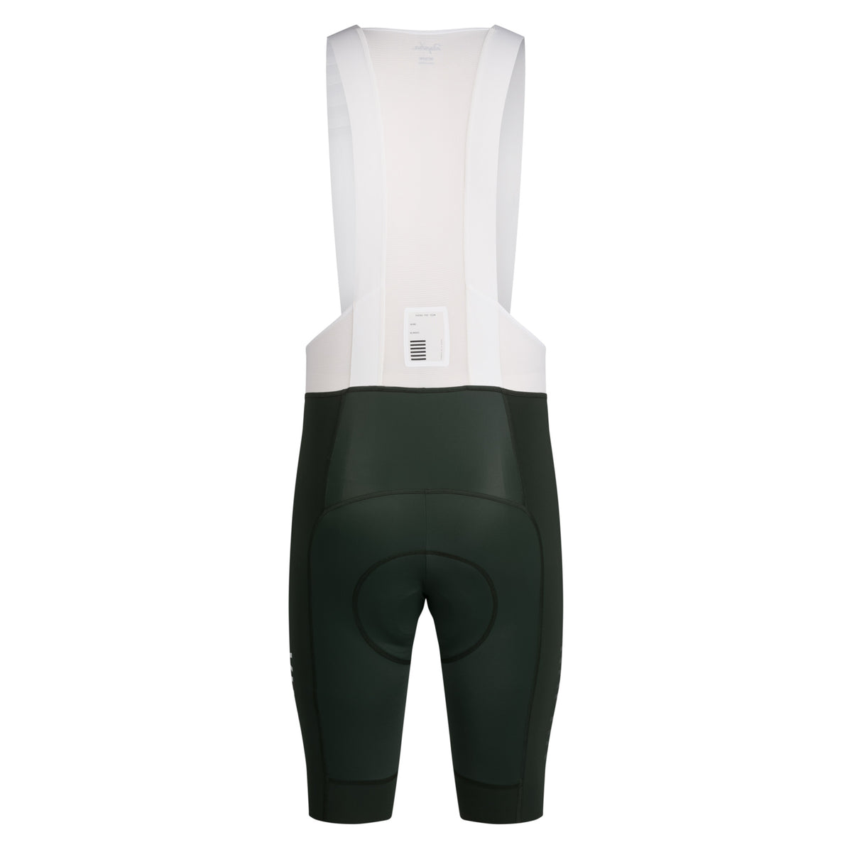Men's Pro Team Bib Shorts III - Long - Bottle Green/White