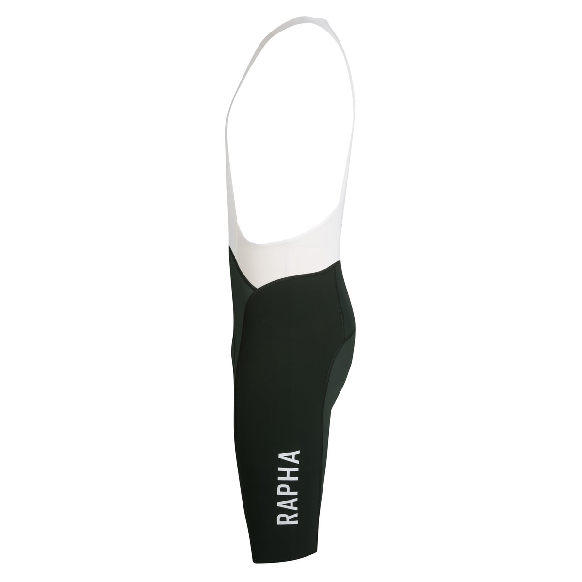 Men's Pro Team Bib Shorts III - Long - Bottle Green/White