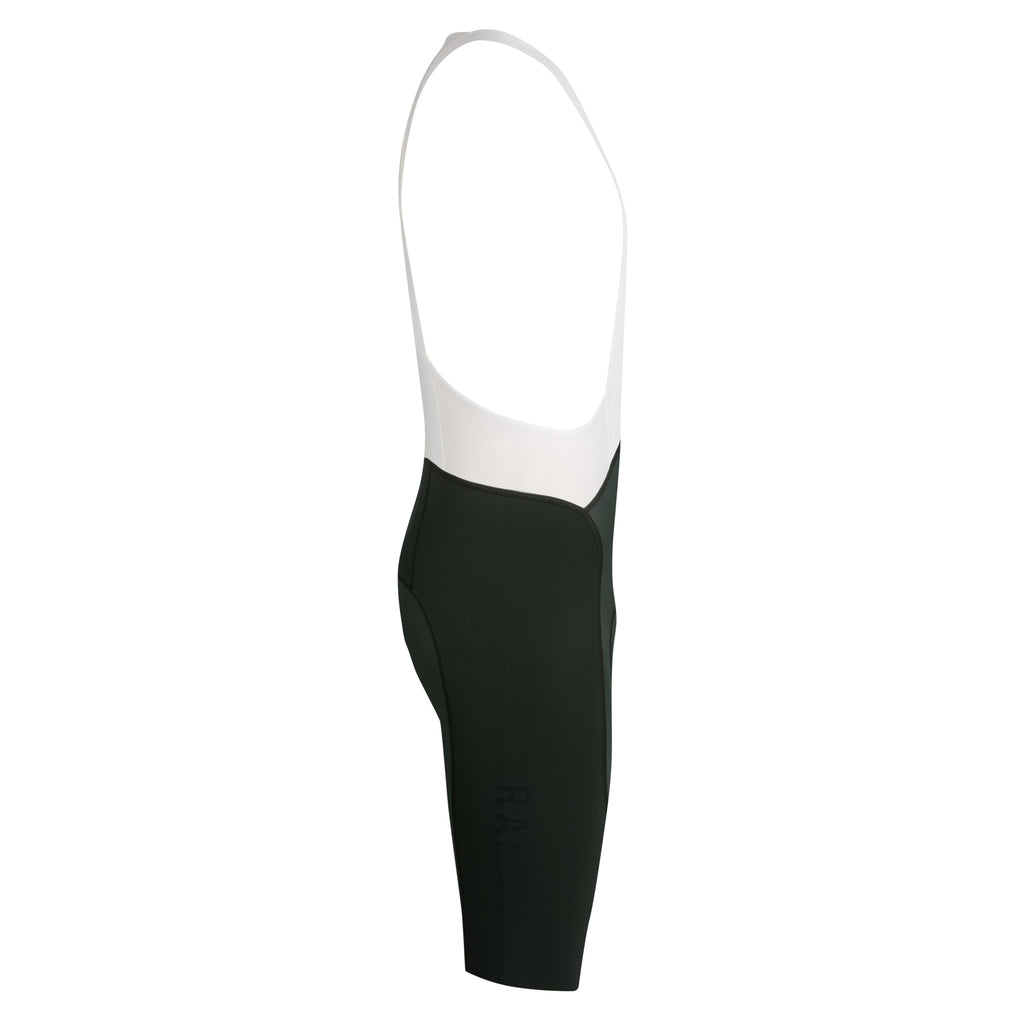 Men's Pro Team Bib Shorts III - Long - Bottle Green/White