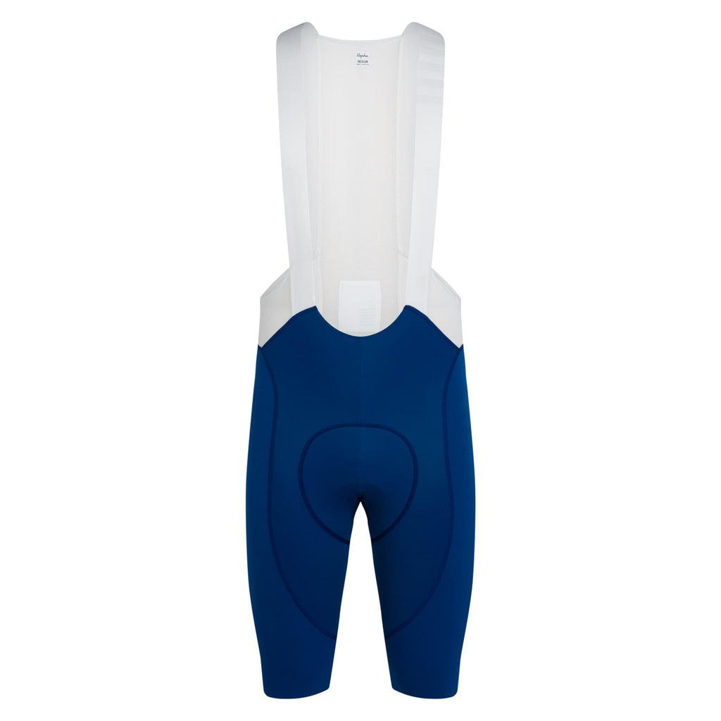 Men's Pro Team Bib Shorts III - Long - Fossil Blue/White