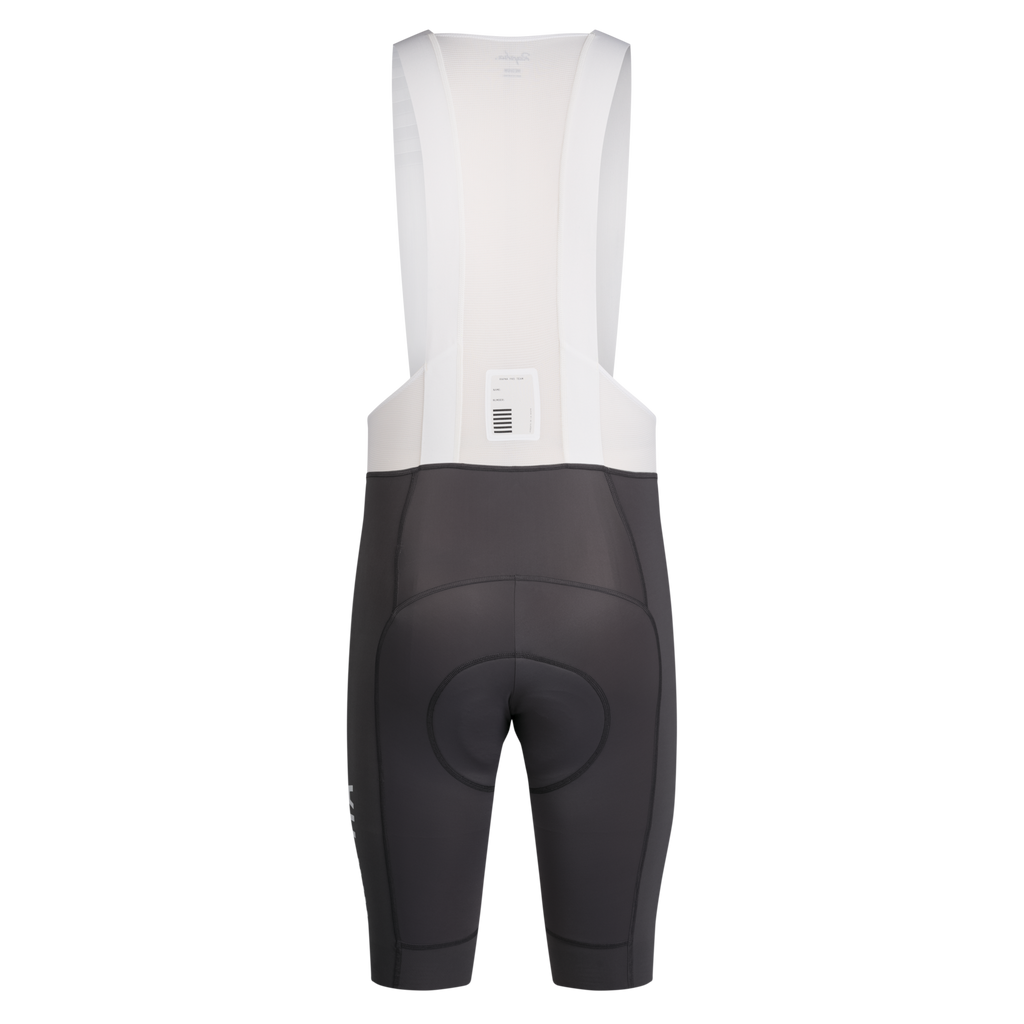 Men's Pro Team Bib Shorts III - Long - Dark Grey/White