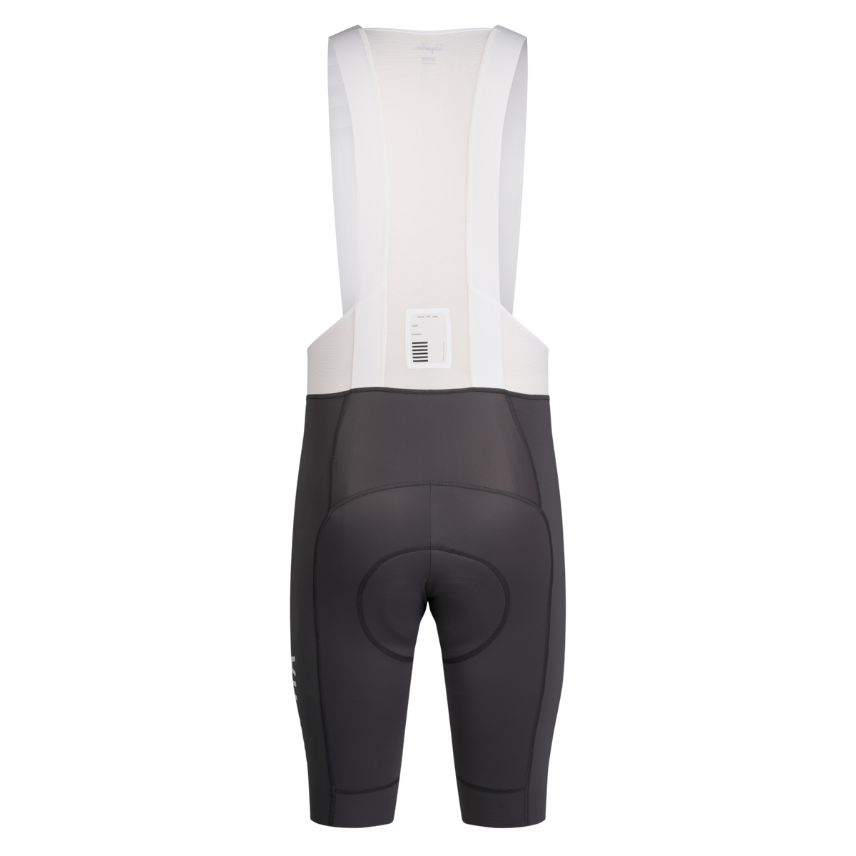 Men's Pro Team Bib Shorts III - Long - Dark Grey/White