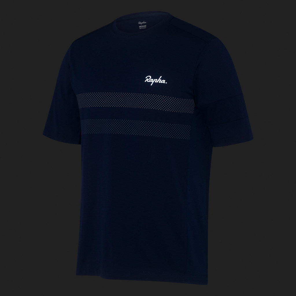 Men's Explore Technical T-Shirt - Navy/Off-White