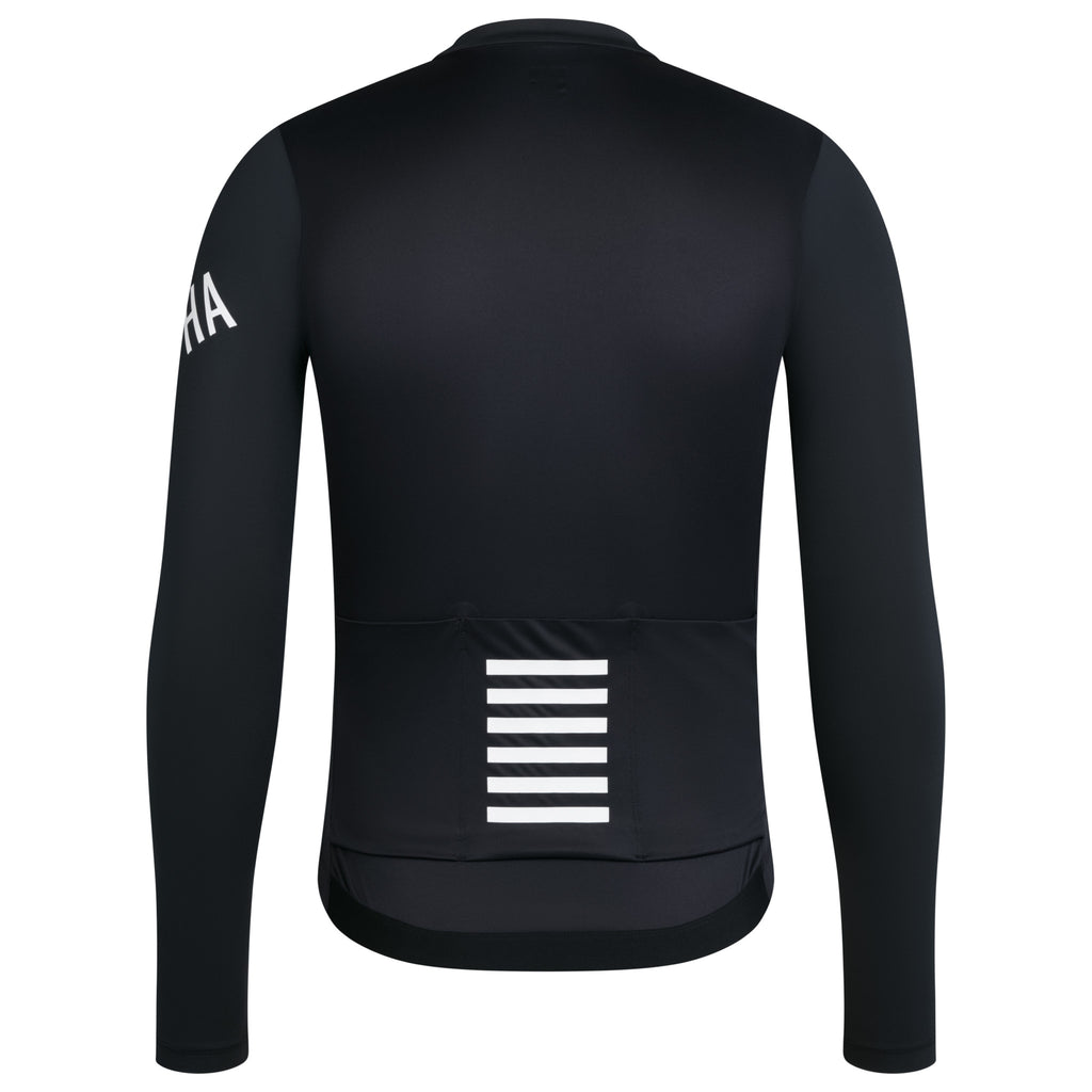 Men's Pro Team Long Sleeve Lightweight Jersey - True Black