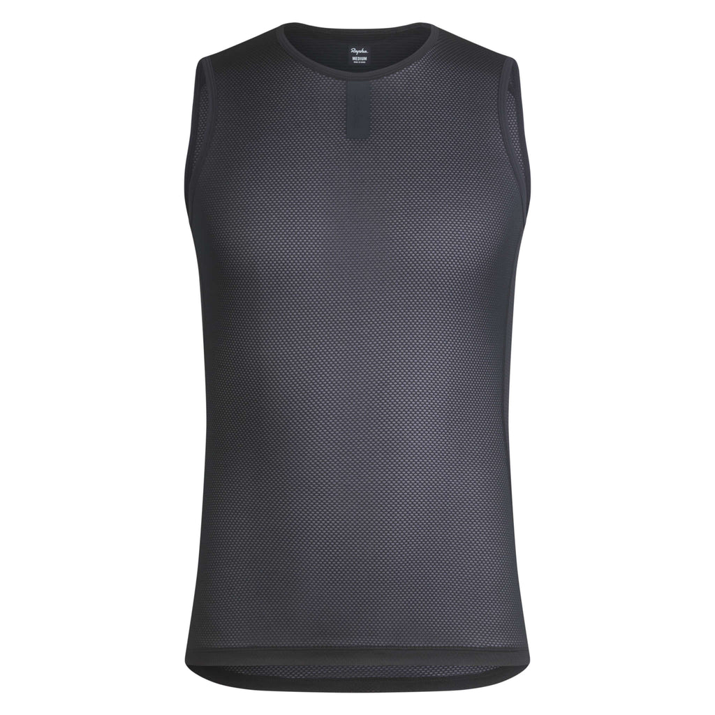 Men's Lightweight Base Layer - Sleeveless - Black/Black