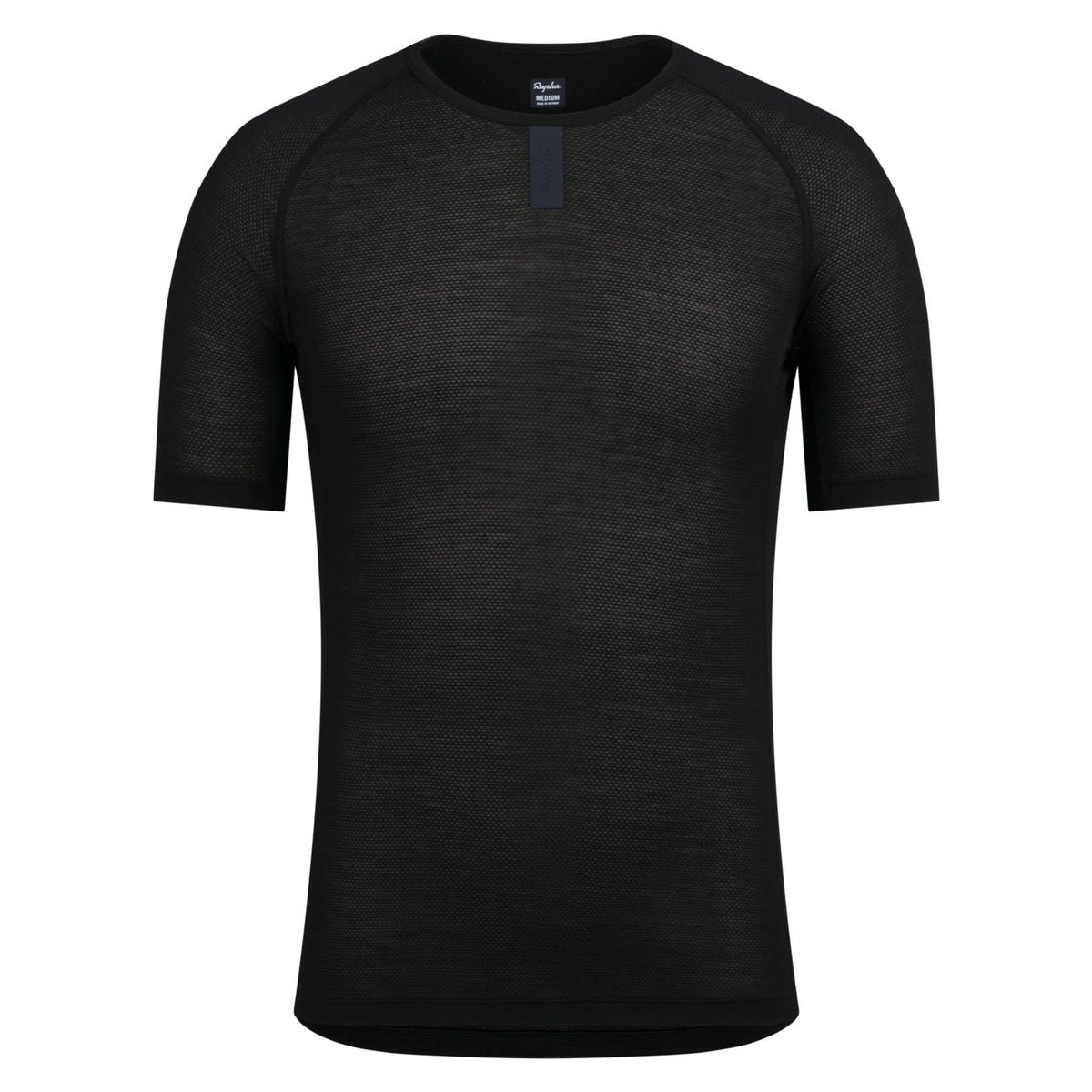 Men's Merino Lightweight Base Layer - Short Sleeve - Black/Black